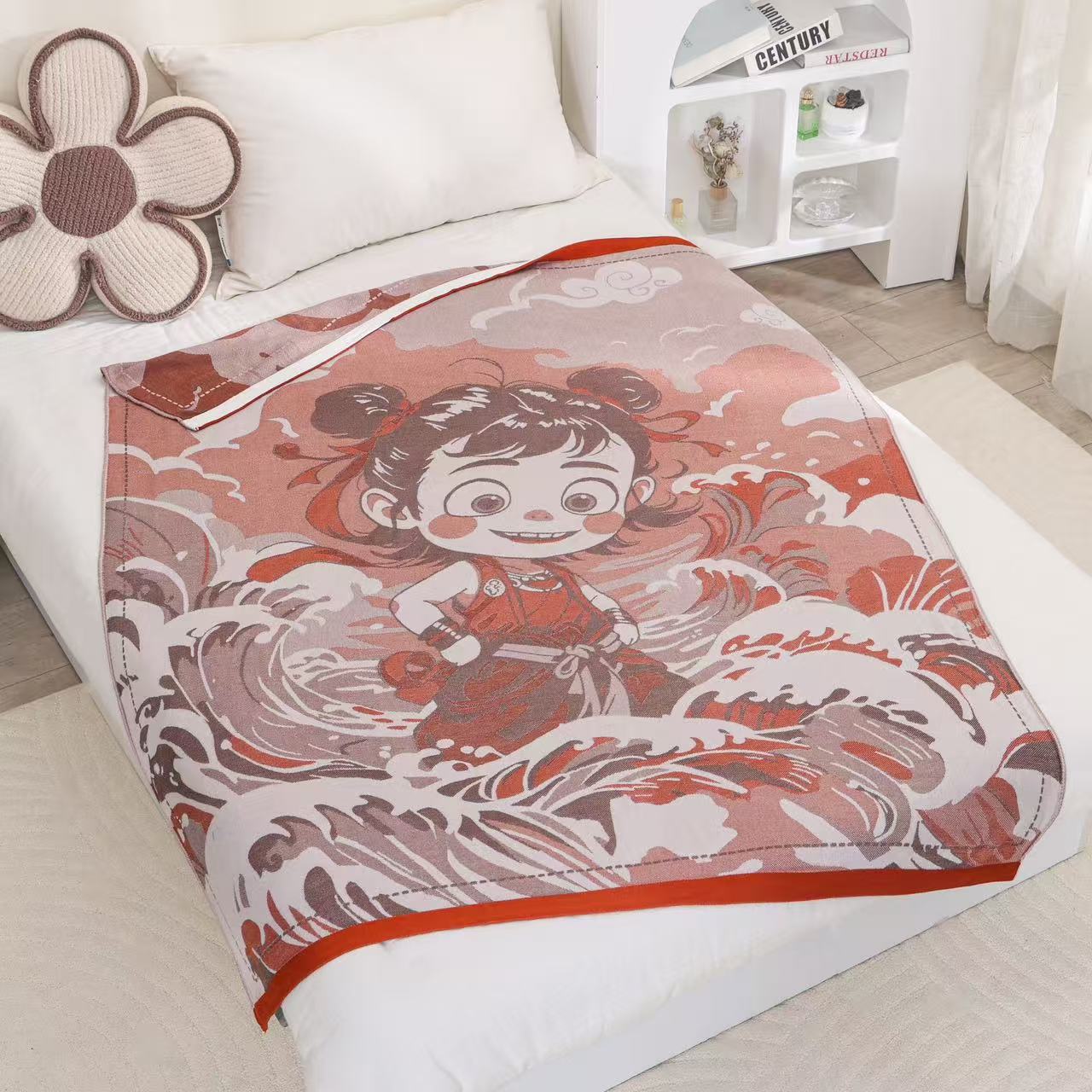 Бамбуковый волокно Плед Марлевый Холодный Плед Летний Тонкий Полотенце Ледяной шелк Сухие сточные воды Плед для кондиционера Мягкий Про