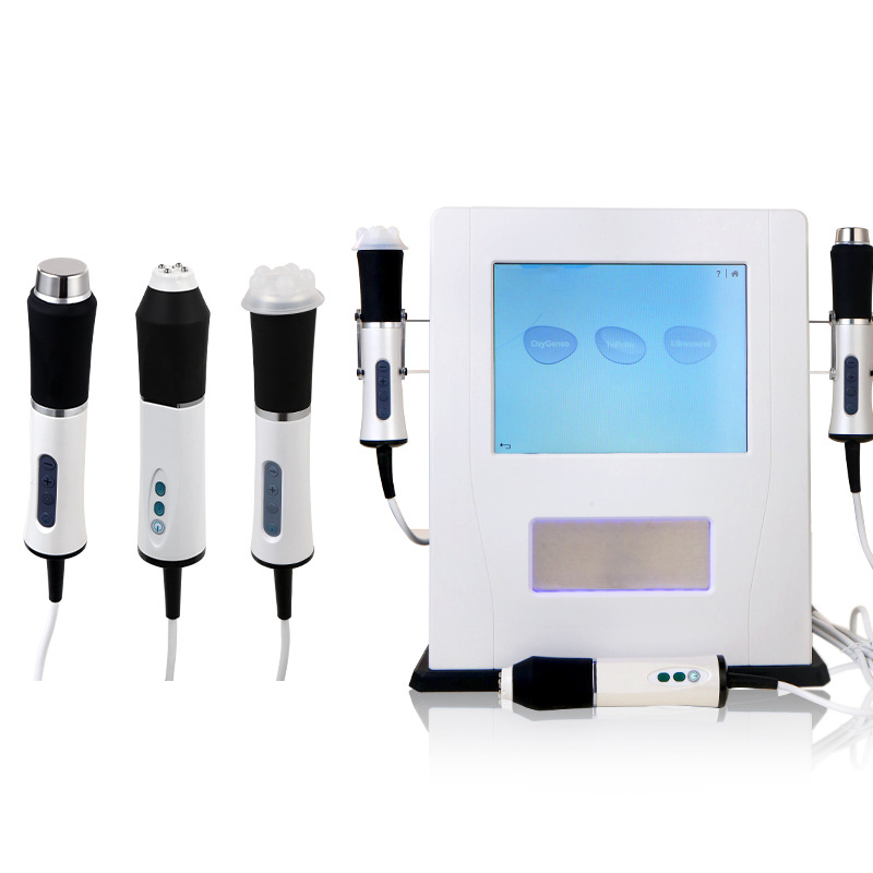 Oxygen Bubble Beauty Instrument, Facial Bubble Machine Introduction Instrument, Small Bubble Oxygen Injection, Cleansing and Beautifying Skin Management Instrument