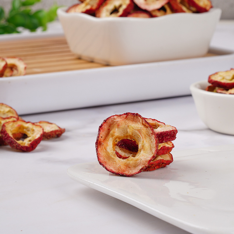 Source Manufacturer Wholesale Hawthorn Circle Dried Hawthorn Canned 80g Hawthorn Slices Soaked in Water Supports Oemodm Oem Customization