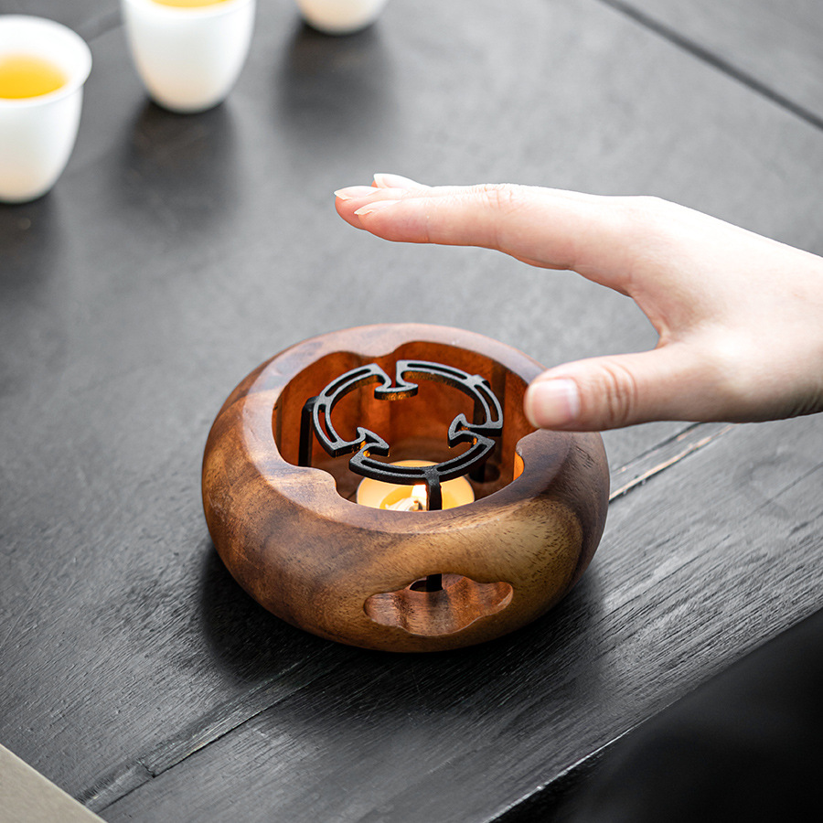 New Candle Tea Warmer Ceramic High-End Heating and Insulation Base Office Home Health Glass Public Cup Tea Warmer