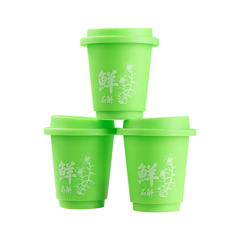 Manufacturer Wholesale Anhui Huoshan Dendrobium Officinale Freeze-Dried Powder Fresh Dendrobium Fresh Puree Juice Freeze-Dried Support Processing and Customization