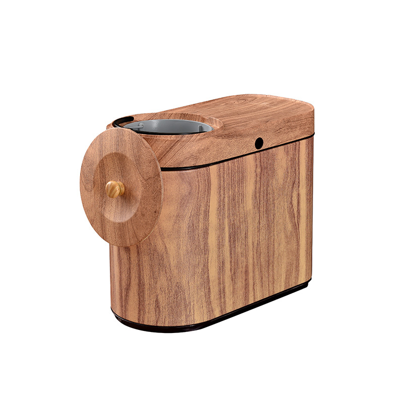 2024 new smart tea bucket tea room tea table voice prompt waste bucket 10L three-color optional