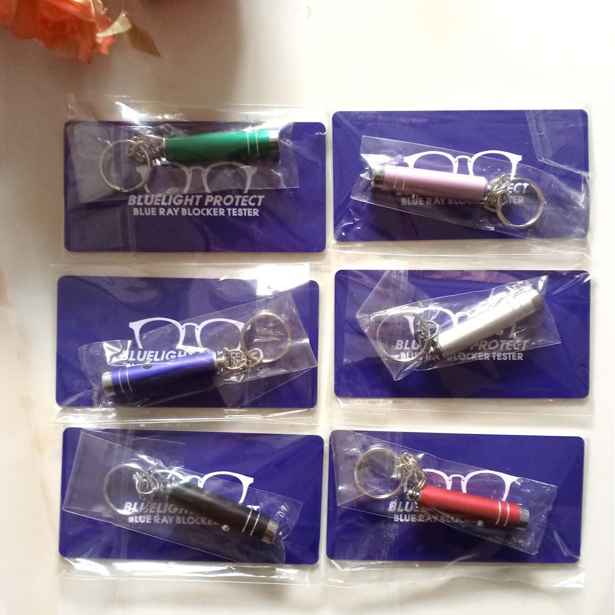 Anti-blue light glasses Anti-blue light detection lamp UV lens test lamp test pen Mini violet money detector lamp