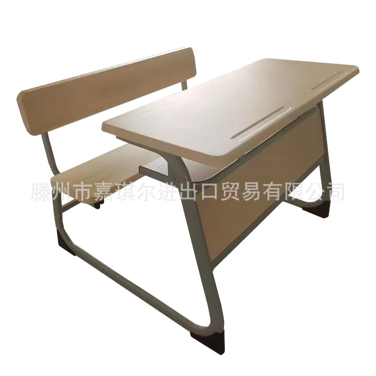 Molded Desk Desktop, One-Piece Double Student Desk and Chair Panel, Student Desk Desktop Molded Board Desktop