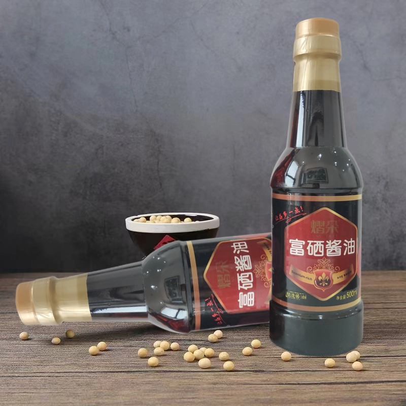 Factory Sales Yiduo 500ml Selenium-Rich Soy Sauce, Natto Red Yeast Rice, Sea Buckthorn Vinegar, Selenium-Rich Vinegar, Conference Gifts, Healthy Vinegar