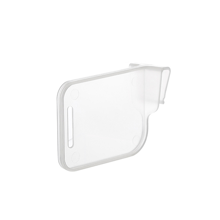 Household refrigerator partition plate finishing free adjustment snap-in type grid holder clip multi-functional finishing refrigerator door partition clip