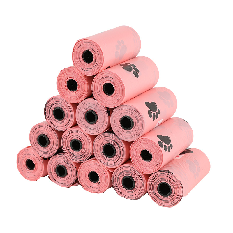 Degradable Pet Poop Picker Bag Thickened Portable Dog Poop Bag EPI Biodegradable Pet Garbage Bag Toilet Picker