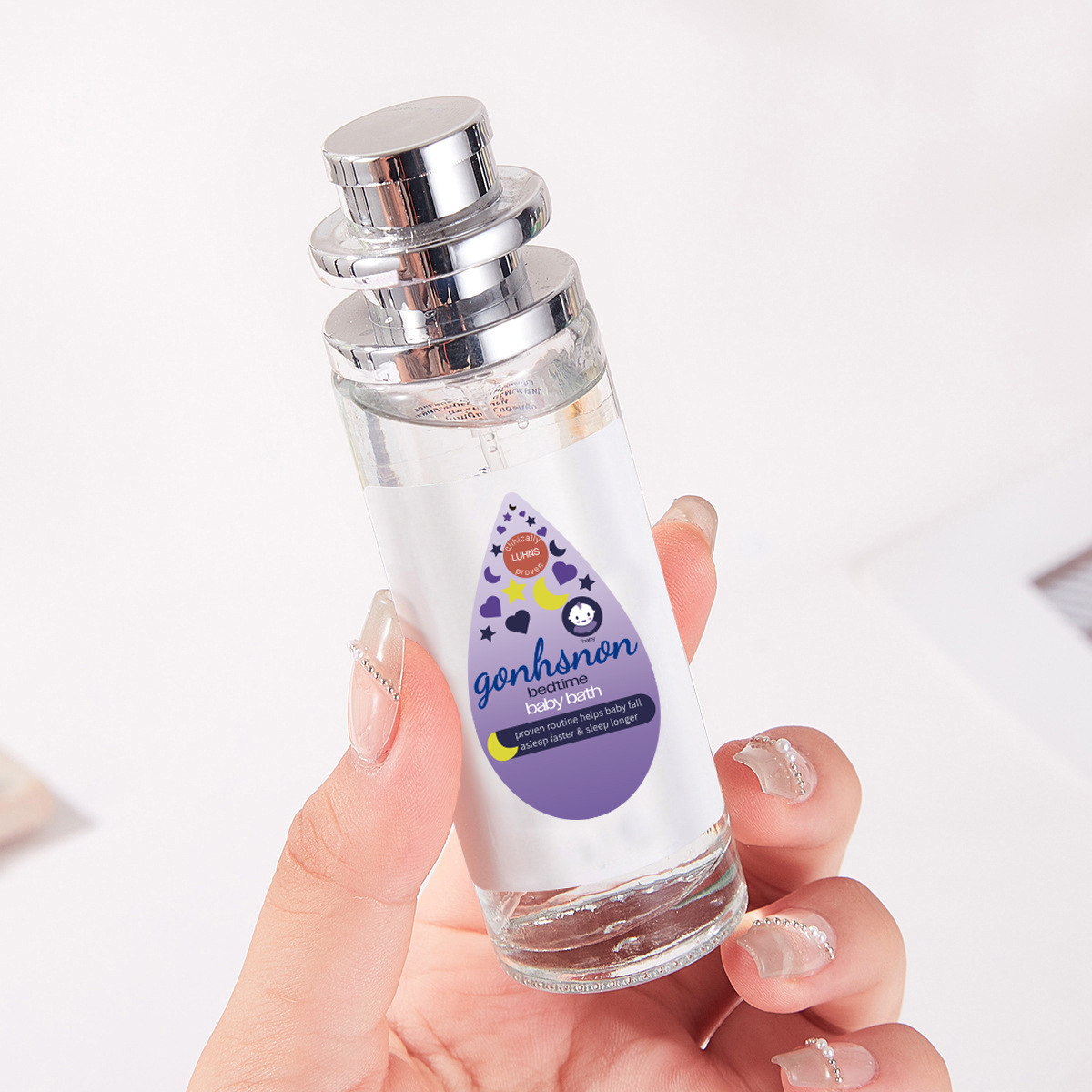 Foreign Trade Luhns Perfume Baby Perfume Popular Internet Celebrity Tkk Popular Women's Fragrance Long-Lasting Fresh Light Fragrance