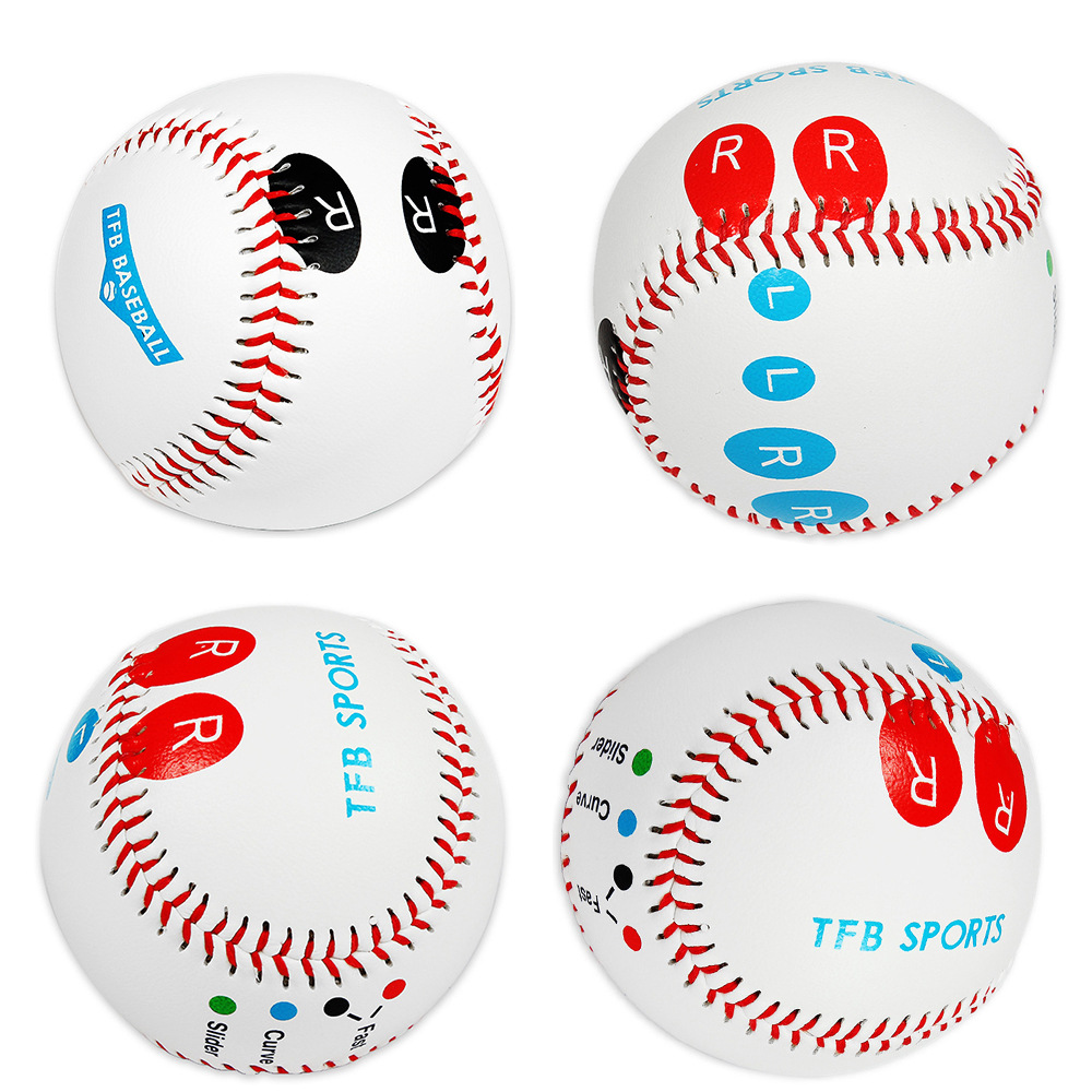 Стандартный бейсбольный мяч 9 дюймов для тренировок и соревнований, профессиональный мягкий и твердый мяч для софтбола