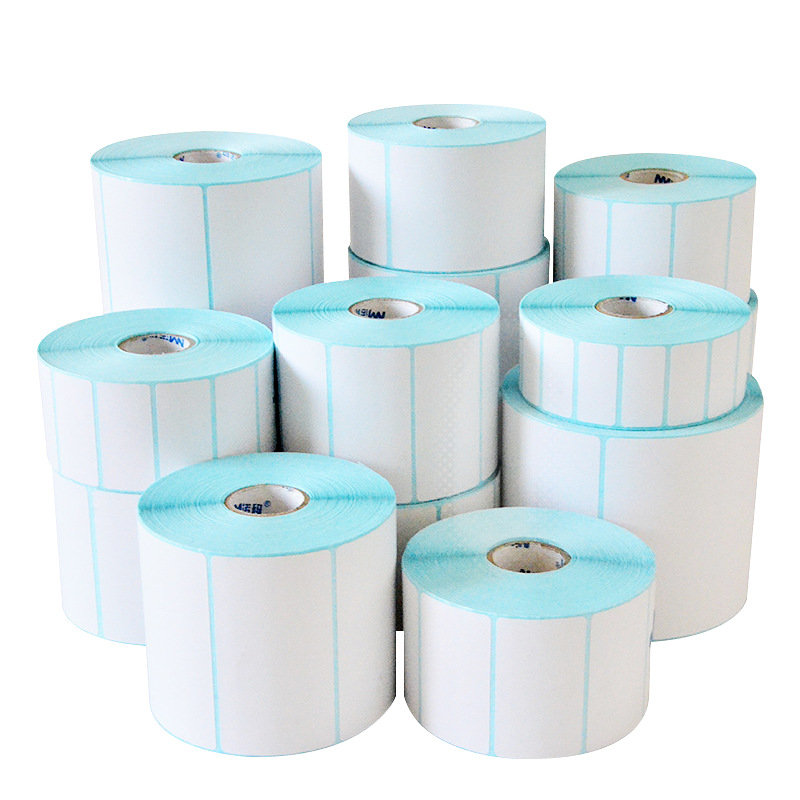 Three-proof thermal paper label 100*80 70 60 50 40 30 20 thermal adhesive printing label sticker