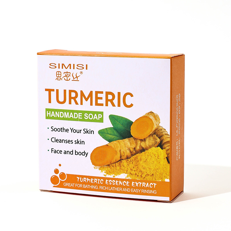 [Simi silk] ginger ginger essential oil soap handmade soap cleaning and moisturizing 80g