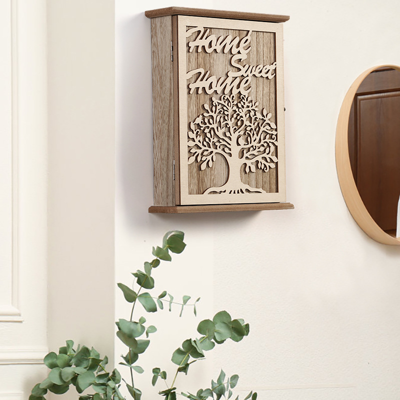 Коробка для хранения ключей с замком