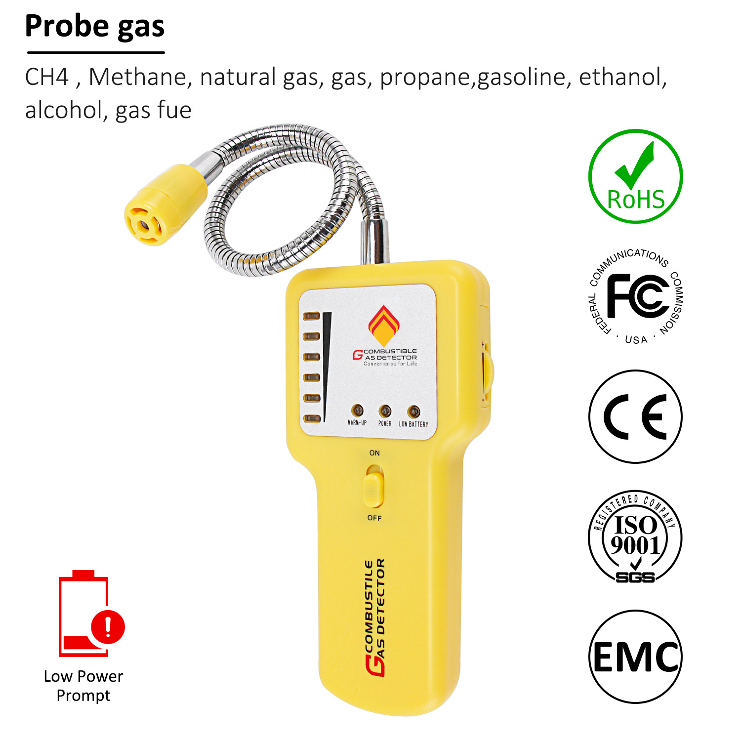 Y201 High Sensitivity Gas Detector Y201
