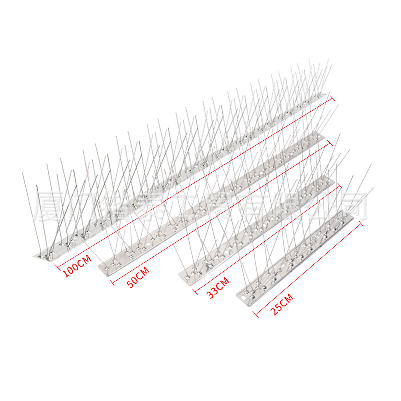201 Stainless Steel Anti-bird Stab Bird Repellent Garden Balcony Eaves Anti-pigeon Cat Stab On-demand Boxed Cross-border Supply