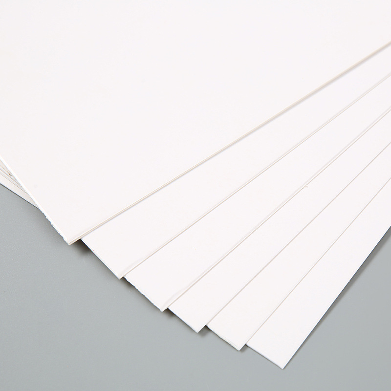 Moisture-Proof White Cardboard Typing Paper Sydney Carton Packaging Paper Clothing Lining Board Cardboard White Cardboard Double-Sided Whiteboard Paper