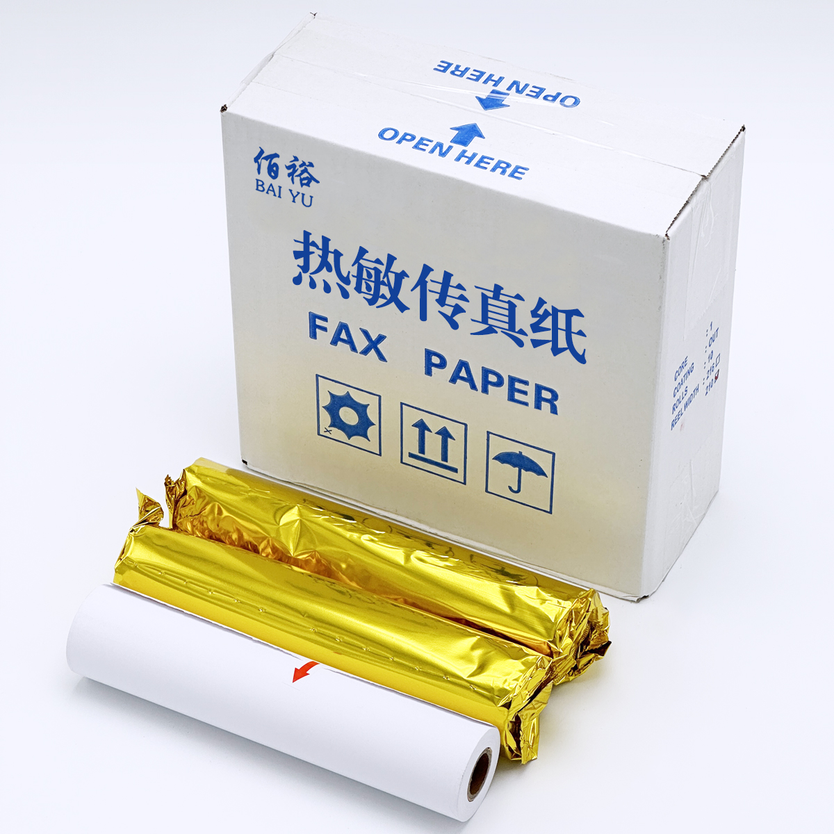 A4 Fax Machine Fax Paper Fax Paper Record Paper A4Mm Fax Paper 1030 Thermal Paper Roll 102 Other