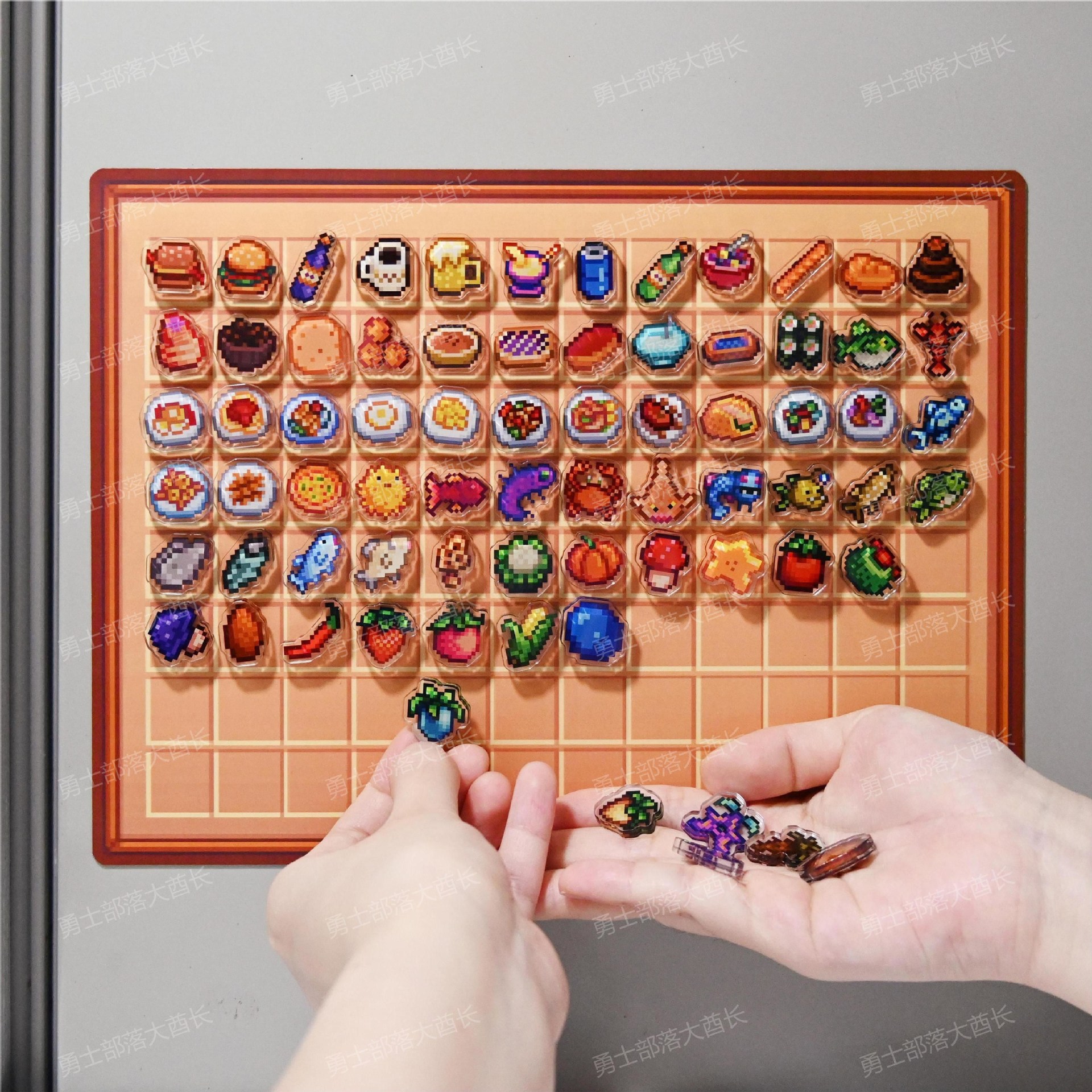 Stardew Valley Peripheral Mini Acrylic Refrigerator Magnet Miniature Switch Illustration Cdk Item Collection Steam