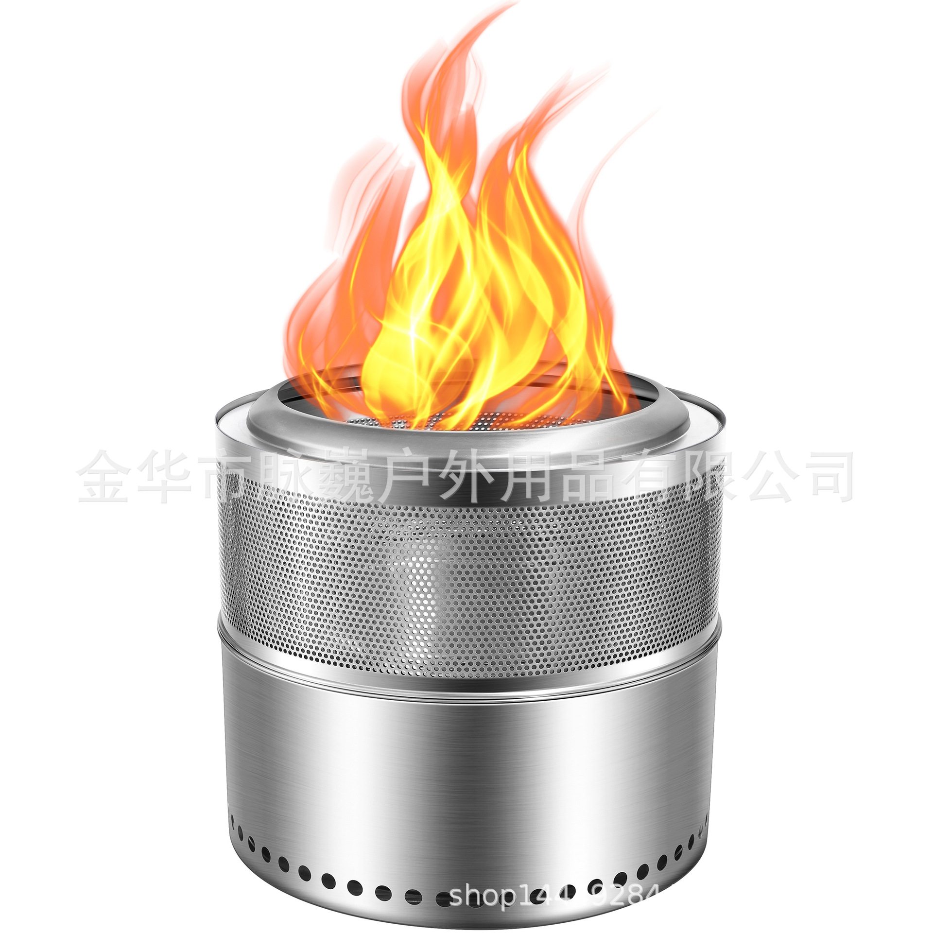 Outdoor Firewood Stove Portable Camping Style Foldableable Firewood Gasification Stove Picnic Travel Field Beacon Tower Mw-D245A