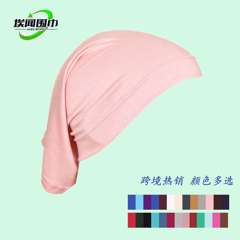 Заводская поставка горячей продажи мерсеризованной хлопковой шапки, высокая эластичность, однотонная, дышащая, индийская, длинная шапка Msl09