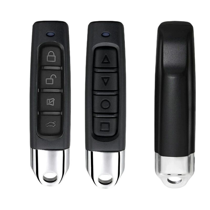 Cross-border e-commerce 433m copy remote control small thumb clone key pair copy shutter garage door wireless remote control