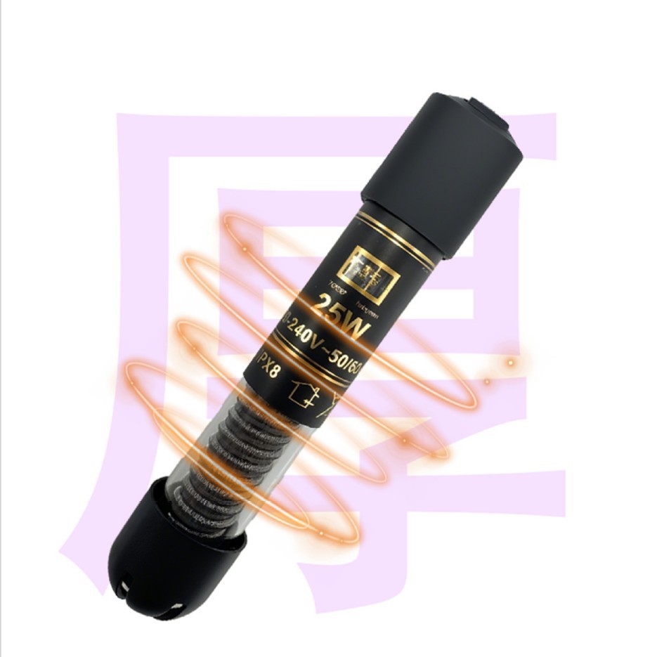 Mini Fish Tank Heating Rod Anti-Dry Burning Portable Thermostat Automatic Constant Temperature Heating Pet Supplies Manufacturer Wholesale