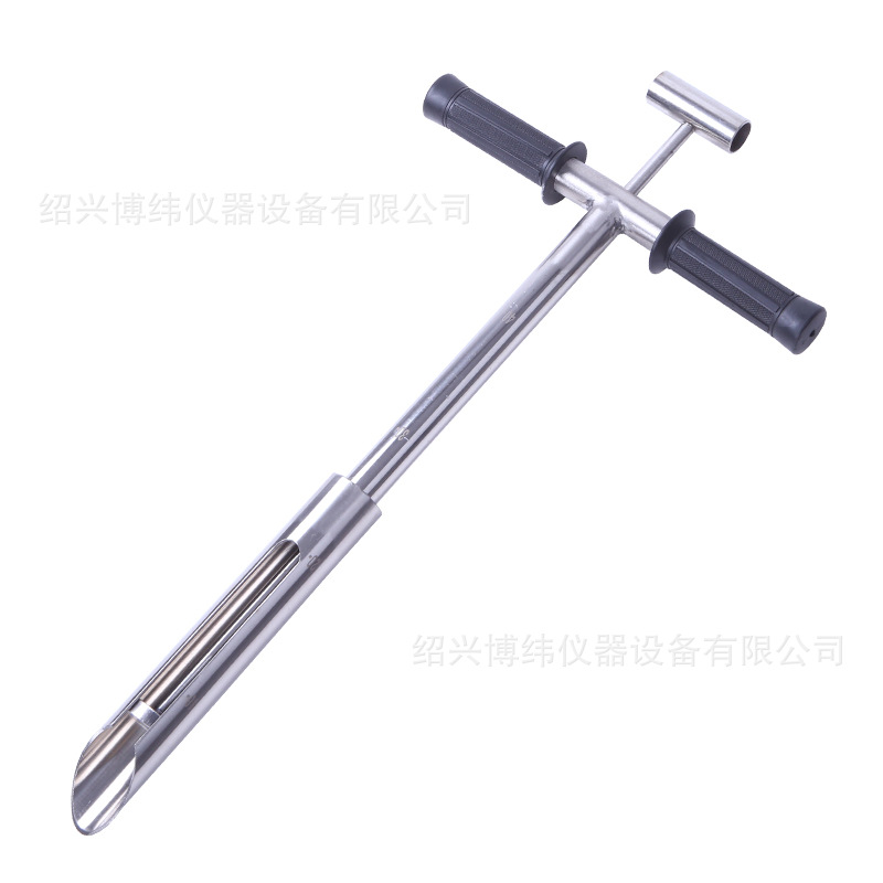 Soil sampler 304 stainless steel undisturbed soil drill Dutch drill twist sampler laboratory drilling tool