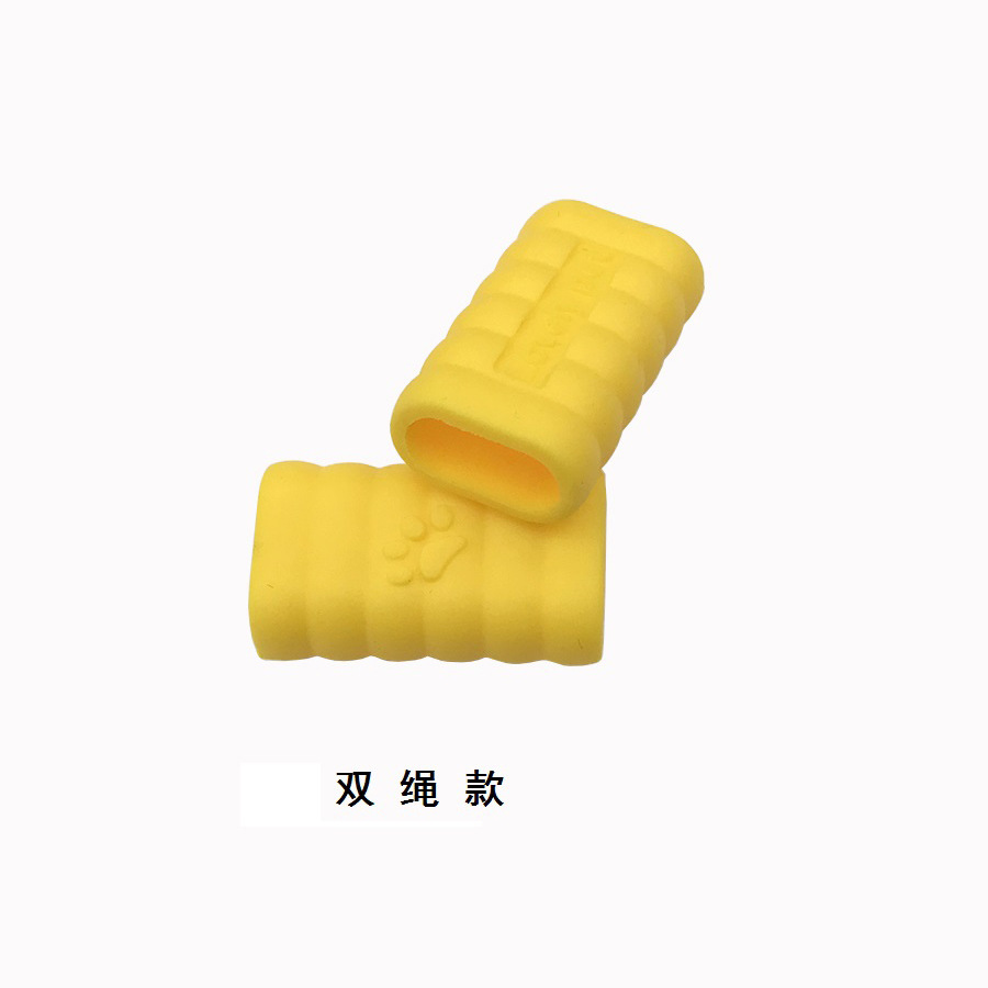 New Pet Rope Joint Button Traction Rope Round Rope Buckle Pet Traction Rope Colorful Plastic Buckle Dog Rope Accessories