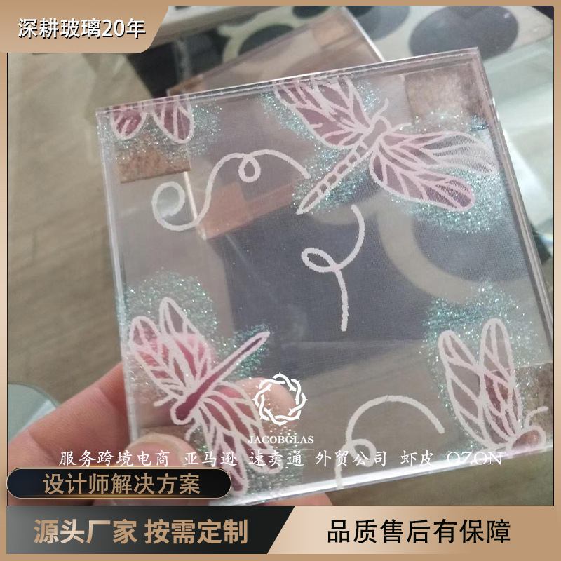 Глубокая обработка шаги 3-19мм магнетронное распыление покрытие Ar ультра-прозрачное закаленное ламинированное Sgp Pvb металлическое проволочное стекло