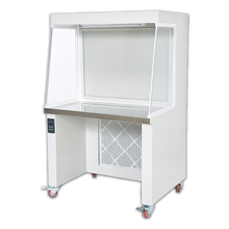 Laboratory Workshop Sterile and Dust-Free High-Efficiency Filtration Customized Steel Plate Spray-Coated Single-Person Horizontal Flow Clean Workbench