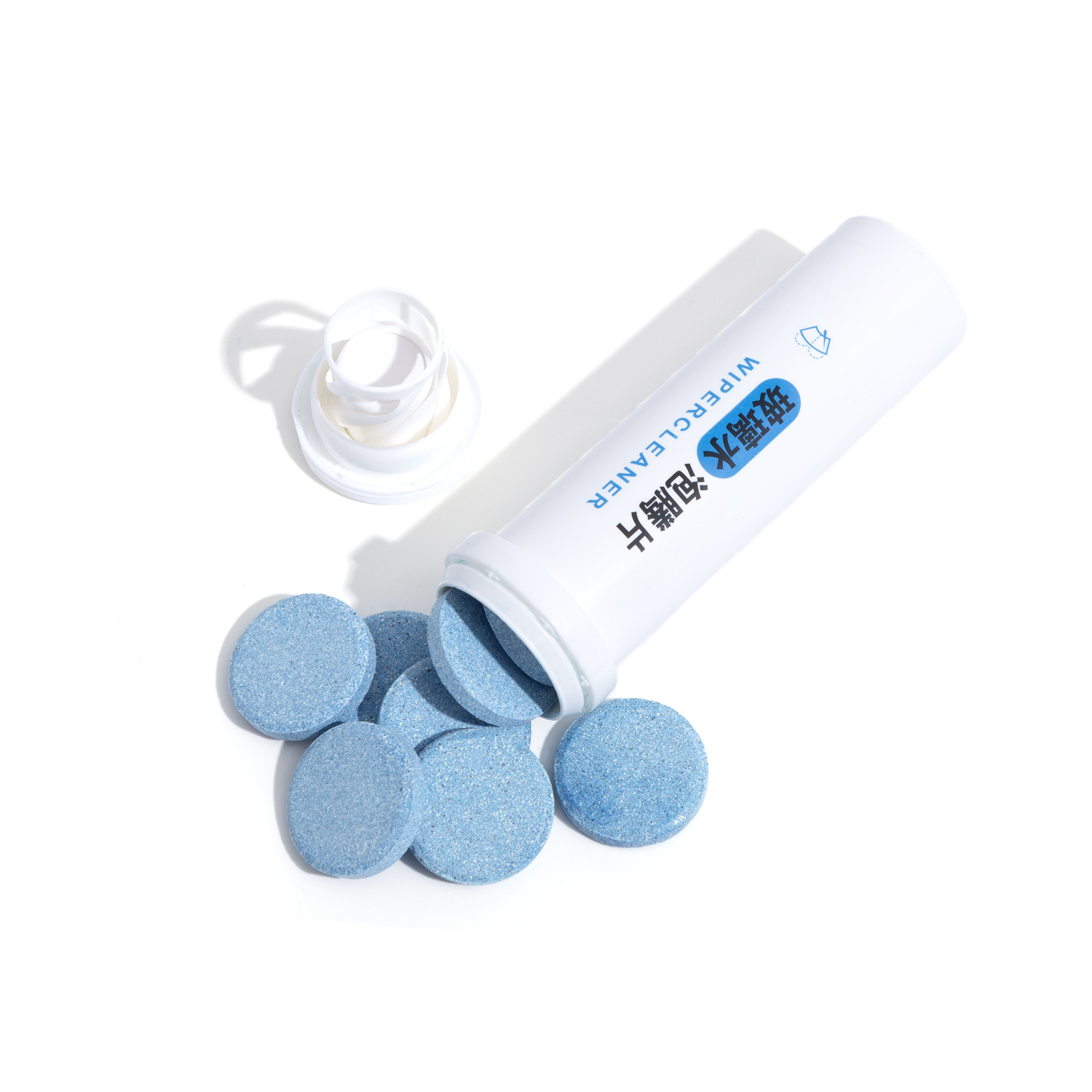 Glass Cleaner Car Windshield Cleaning Oil Sewage Stain Concentrated Solid Wiper Essence Effervescent Tablets Customized