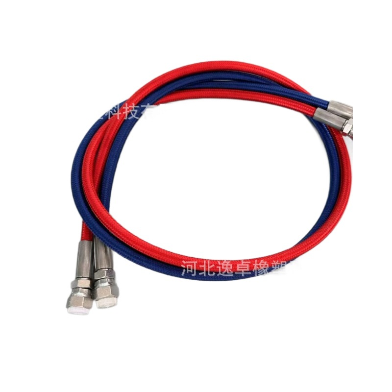 Ptfe Pipe, High Temperature and Corrosion Resistant 304 Stainless Steel Wire and Cotton Thread Braided Pipe, Metal Corrugated Pipe