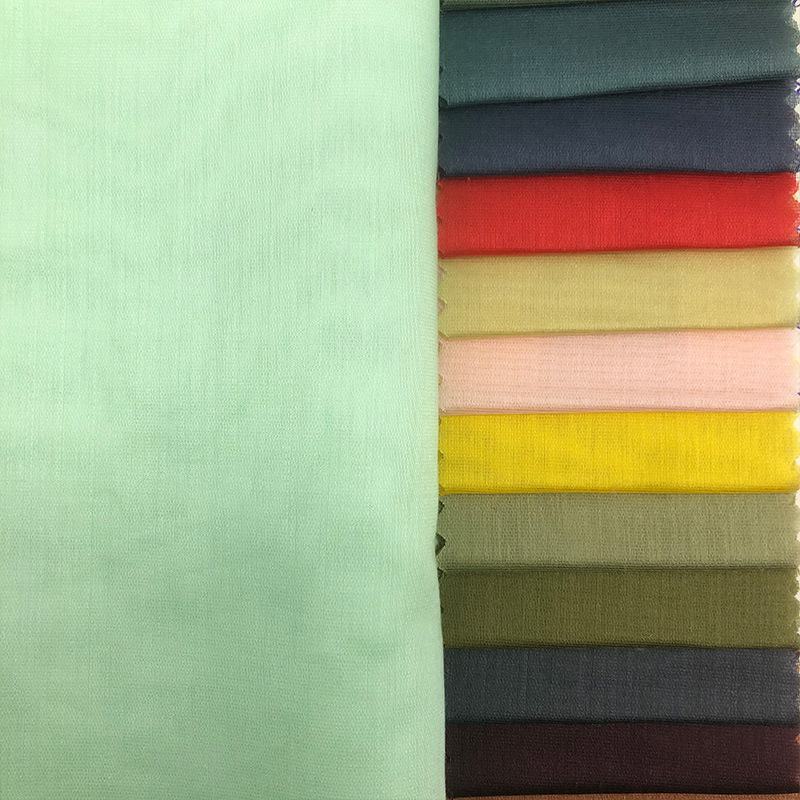 New Tencel Fabric Tencel Women's Shirt Sunscreen Fabric Lightweight Breathable Polyester Tencel Fabric Spot