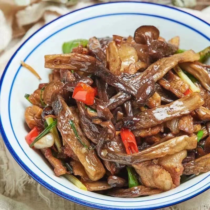 Factory direct supply of antler mushroom dry goods wholesale 250g free shipping antler mushroom crisp Mushroom Mushroom Mushroom mushroom E-Commerce Delivery