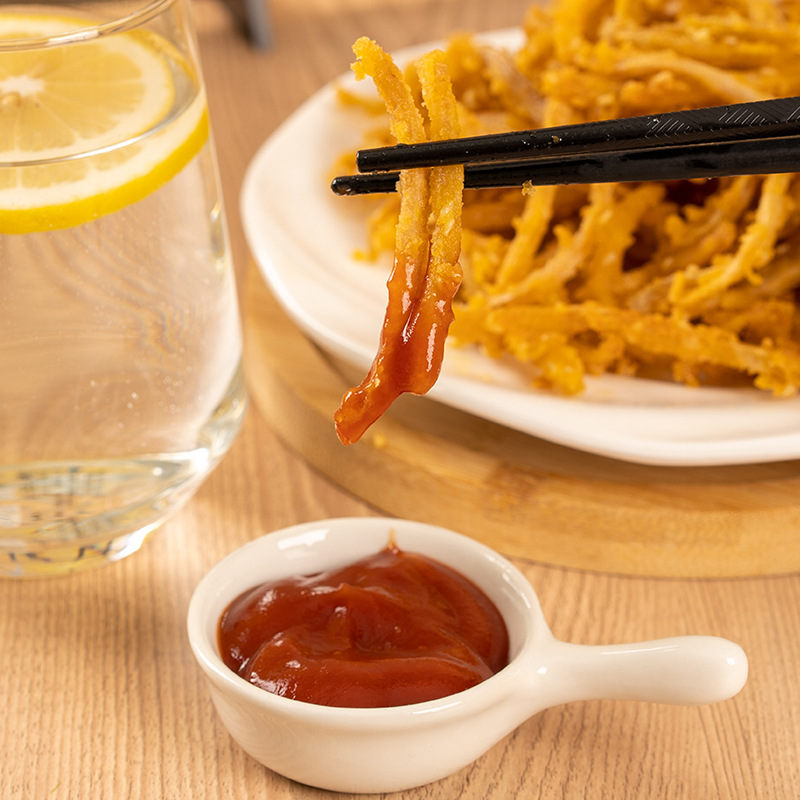 [Huagu] Sesame Lotus Root Sticks 300g Honghu Lotus Root Private Kitchen Fried Lotus Root Sticks and Lotus Root Shreds Catering Home Snacks