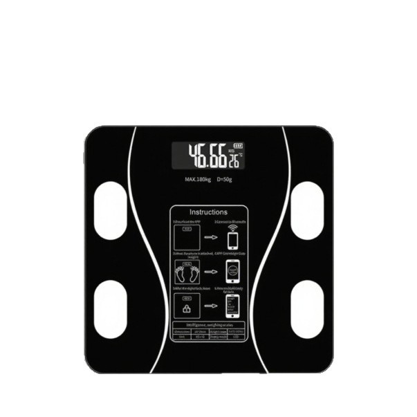 Intelligent Weight Home Electronic Scale Weighing Human Body Scale Accurate Body Fat Scale Rechargeable Factory Cross-Border Foreign Trade Wholesale