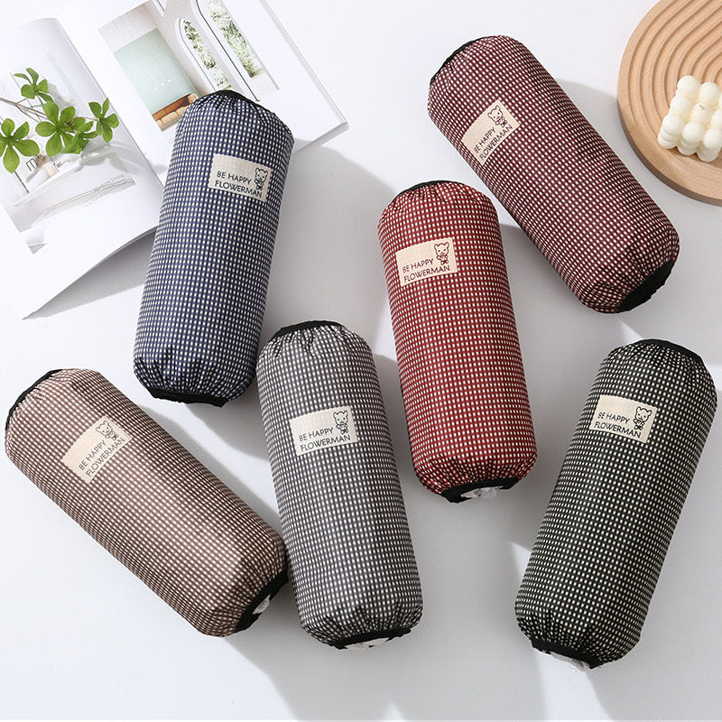 Plaid Sleeve Men's and Women's Long Floral Kitchen Anti-Oil Anti-Stain Anti-Dust Office Home Cleaning Work Sleeve