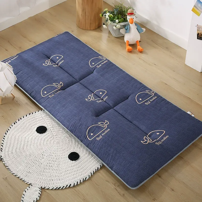 Противоскользящий матрас для одного человека, для сна, в студенческом общежитии, домашний татами, универсальный, настраиваемый, утолщенный, складной