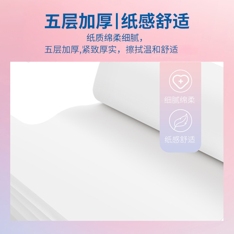 Toilet Paper Made from Virgin Wood Pulp for Home Use, Coreless Toilet Paper Rolls, Wholesale Box Quantity == Rolls