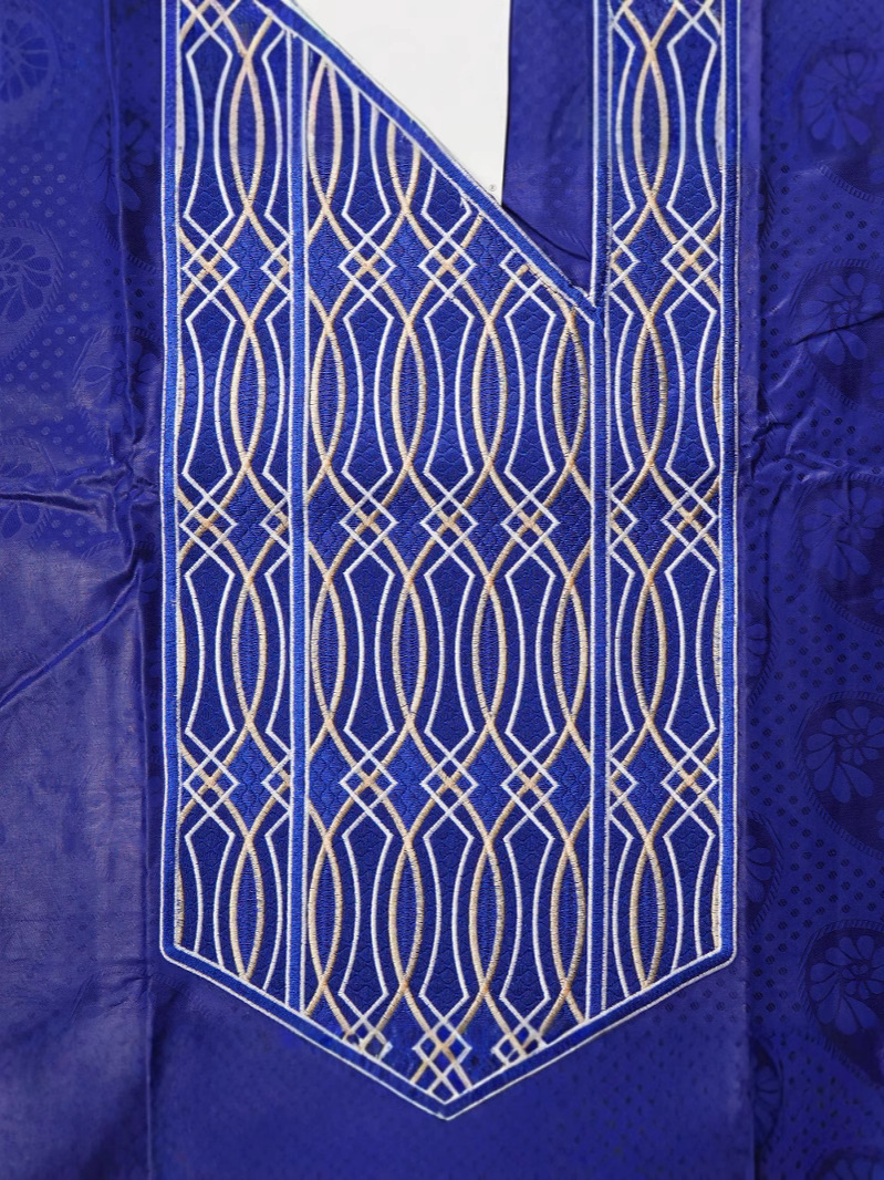 Cross-border foreign trade Europe and the United States Amazon lovers plus size men's new jacquard cloth full craft fragrant three-piece suit