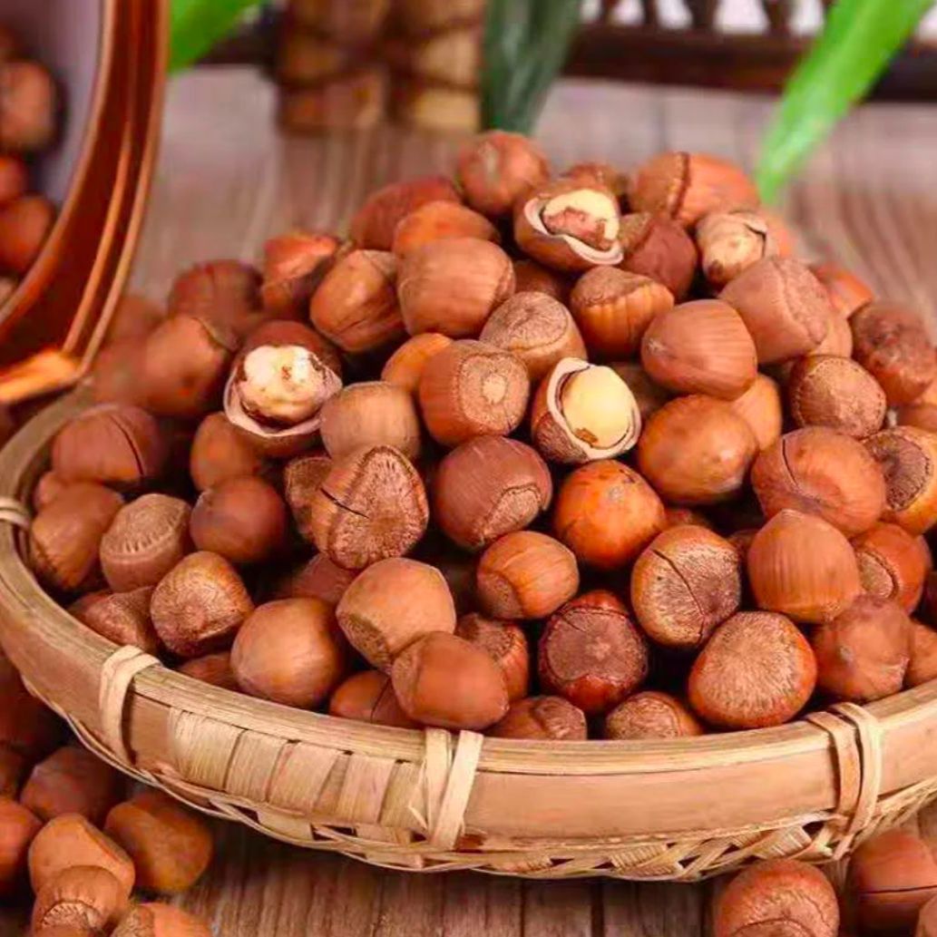 25 New Hazelnuts from Northeast China, Large Hazelnuts with Large Kernels, Beautiful Original Flavor Nuts, Freshly Roasted Goods, Ready Stock for the New Year, Wholesale