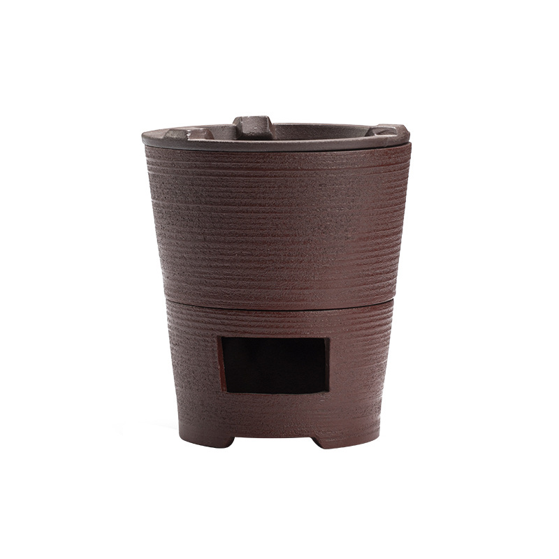 Xiepei Magnesium New Chinese Style Desktop Atmosphere Small Carbon Stove Kung Fu Tea Set Air Stove Ceramic Mud Stove Water Stove Carbon Stove