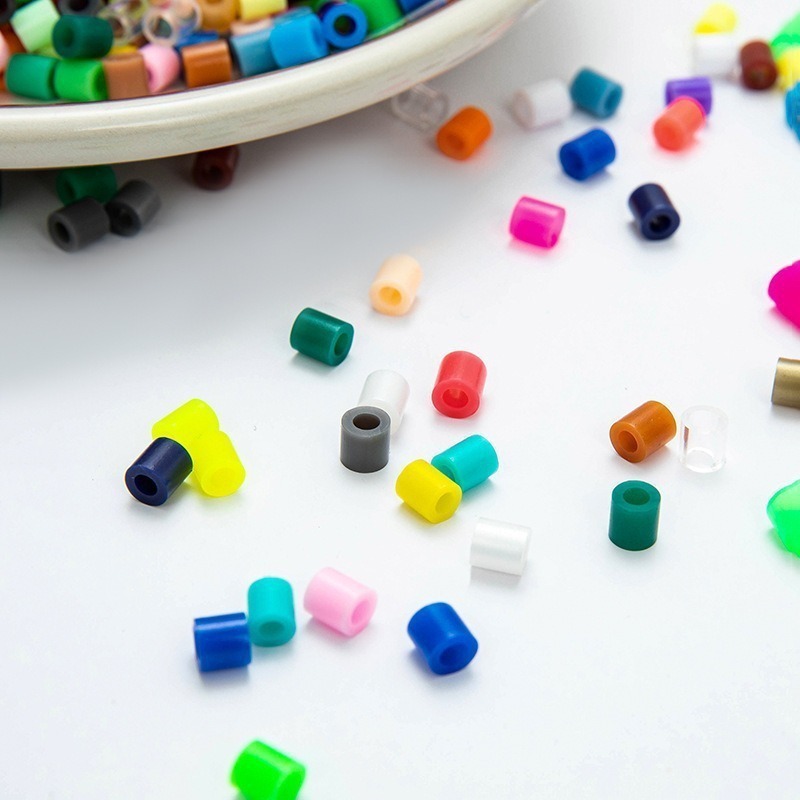 Hot-Selling Fusion Beads 2.6mm Mixed Color Single Color Bagged Boxed Fusion Beads DIY Children's Educational Toys