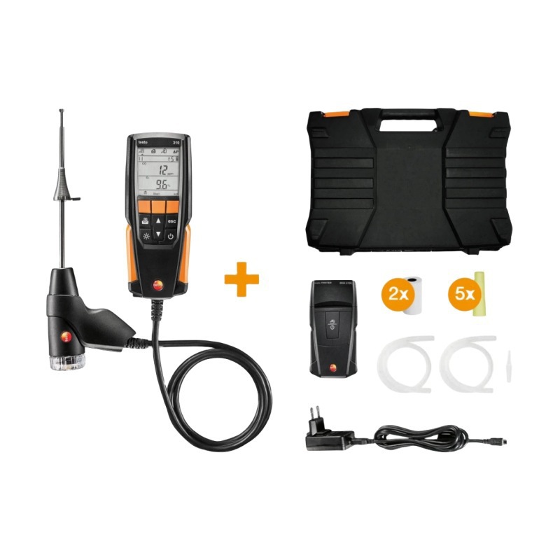 Testo 310 Flue Gas Analyzer Entry-Level Flue Gas Analyzer