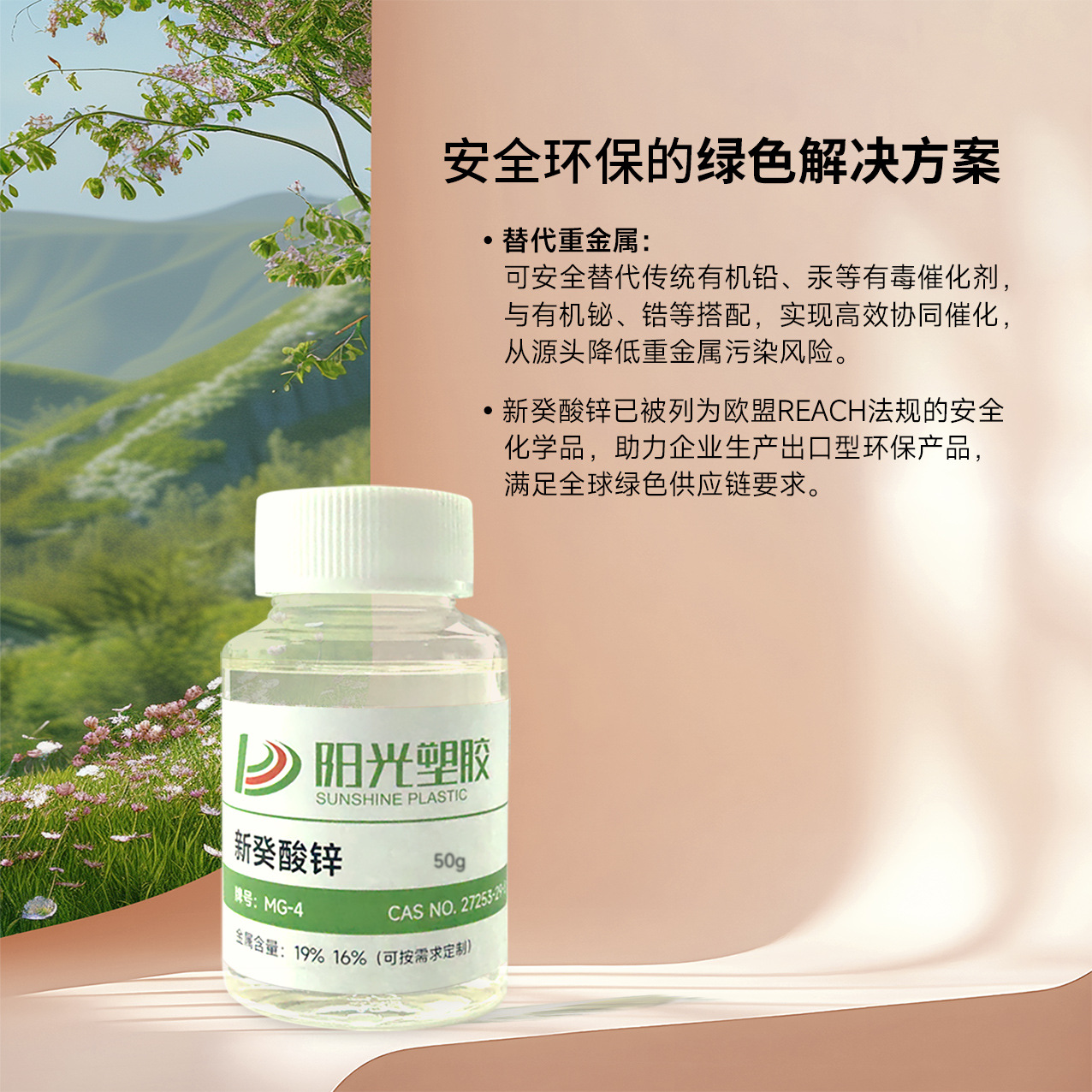 Zinc Neodecanoate Catalyst Is an Environmentally Friendly Alternative to Organic Lead and Mercury, and Is an Efficient Polyurethane Catalyst Used in Coatings and Adhesives