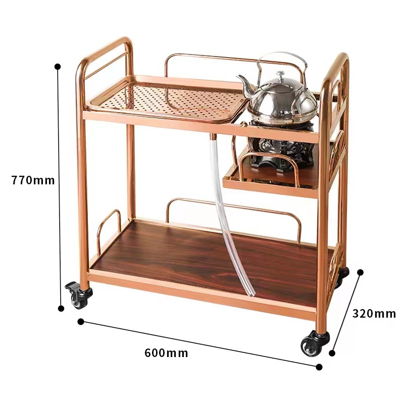 Stainless Steel Hotel Tea Car Tea House Tea Car Kung Fu Tea Car Tea Car Tea Car Tea Car