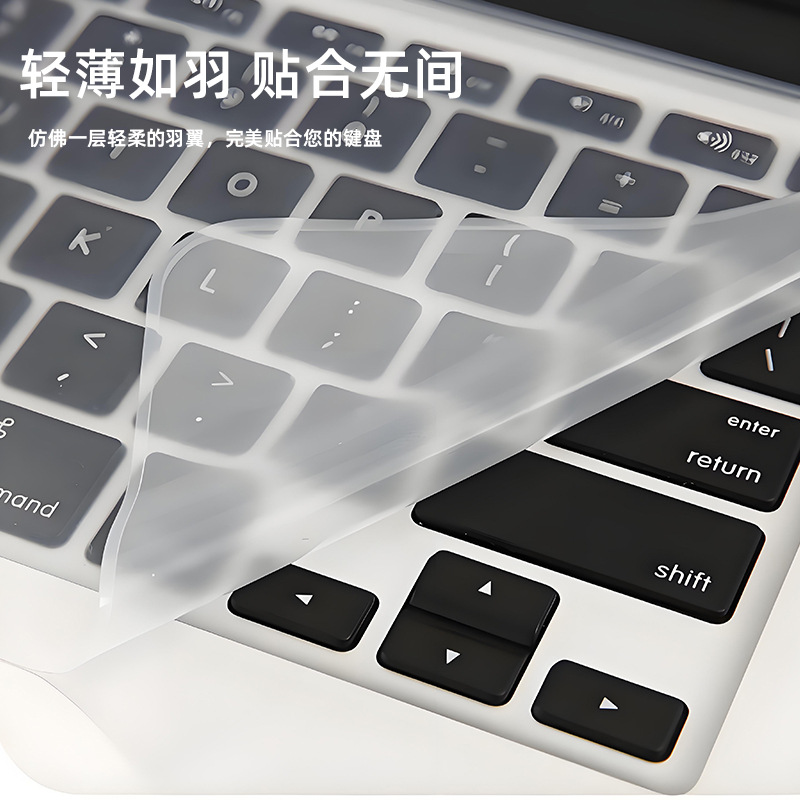 Laptop Keyboard Film Silicone 14/ 15.6inch Keyboard Protective Film Cartoon Dust Cover Universal Film