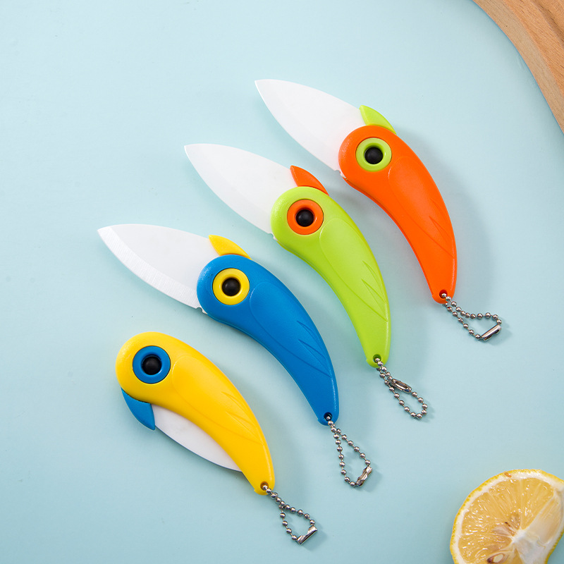 Керамический складной нож для фруктов, удобный нож для очистки фруктов