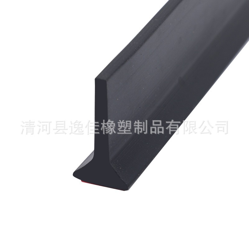 Bendable Water Barrier Bathroom Dry and Wet Separating Curved Water Barrier Toilet Door Threshold Water Barrier