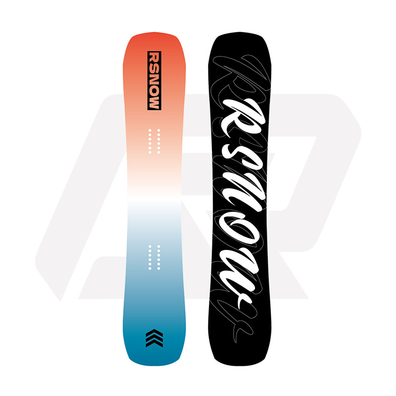 Сноуборд Rsnow Sunset Glow, всесезонный, сноуборд для начинающих, снаряжение для горнолыжного курорта, всесторонний фристайл