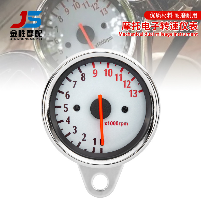 Новый электронный тахометр для мотоцикла модифицированный индуктивный мотоциклетный метр указатель цифровой дисплей ретро метр